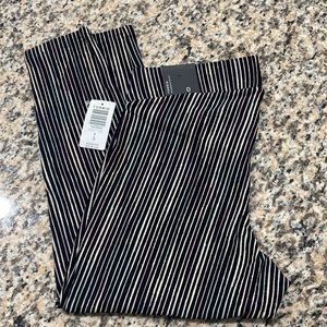 NWT TORRID Crop Striped Legging Size 0